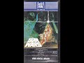 Opening To Star Wars Vhs Australia 1977 1982