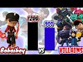 Boboiboy vs Boboiboy Villains