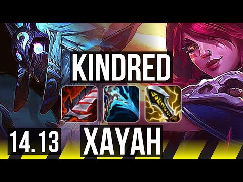 KINDRED & Leona vs XAYAH & Pyke (ADC) | Rank 5 Kindred, Legendary, 23/2/6 | JP Grandmaster | 14.13
