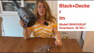 Black+Decker BHHV520JF Dustbuster im Test – Kompakter Handstaubsauger mit smarter Technologie!