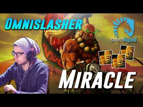 Miracle Juggernaut Omnislasher - Dota 2 Pro Gameplay