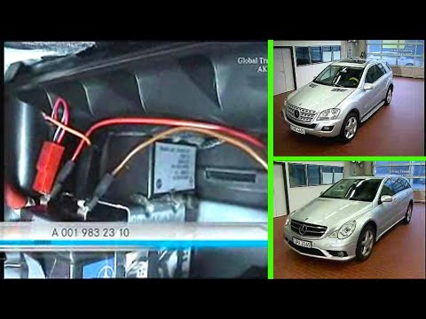 Mercedes-Benz ML-Class / R-Klasse - Failure of additional battery for park pawl | W164, W251
