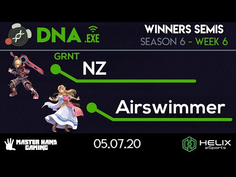 DNA.EXE S6:W6 - Airswimmer (Zelda) Vs. GRNT | NZ (Shulk) - W Semifinals