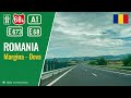 Driving In Romania DN68A E673 Autostradă A1 E68 From Margina To Deva
