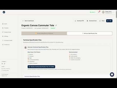 Как создать техпак для одежды за считанные минуты | Знакомьтесь, Genpire