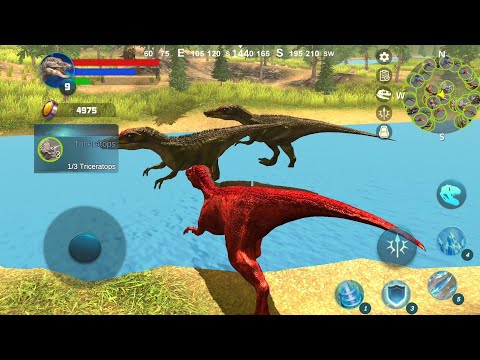 Best Dino Games - Baryonyx Simulator Android Gameplay