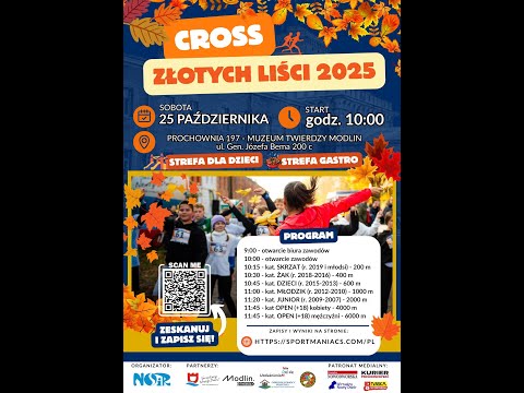 tv.nsk.pl [LIVE] Cross Złotych Liści 2025 - Nowy Dwór Maz. - Twierdza Modlin 2025-10-25 10:00-12:30