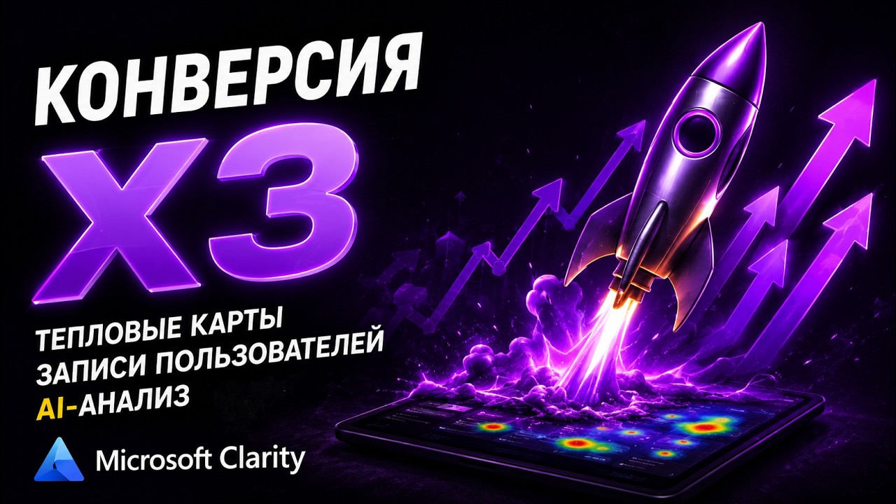 🔥 ТОП! Как УВЕЛИЧИТЬ конверсию лендинга в 3 раза | Тепловые карты, записи пол?