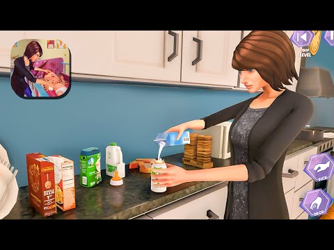 Virtual Mom- Happy Family Life - Gameplay Walkthrough Level 1-2