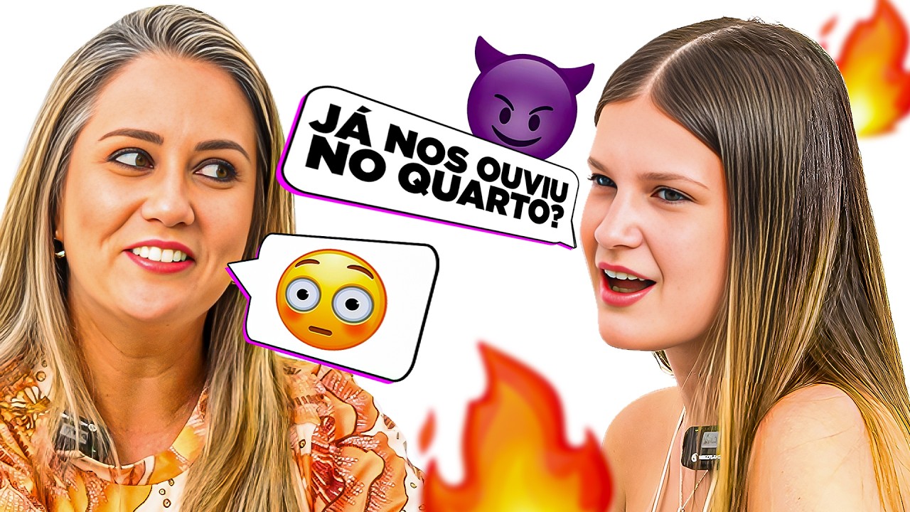 Minha NAMORADA e minha MÃE Jogam: VERDADE ou CONSEQUÊNCIA