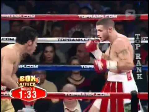 Julio Cesar Chavez Jr vs Peter Manfredo Jr   Round 5   KO