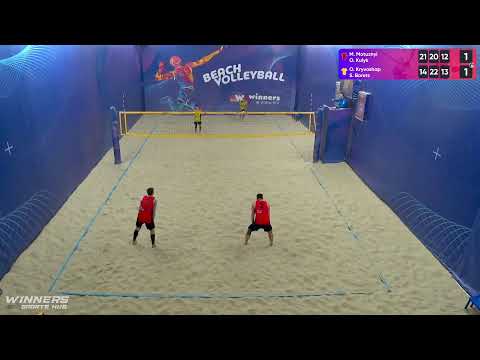 08:10 M. Motuznyi / O. Kulyk - O. Kryvoshap / S. Borets 25.03.2023 | Winners Beach Volleyball