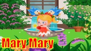 Mary Mary Quite Contrary Lyrics | Nursery Rhyme with Lyrics and Actions
