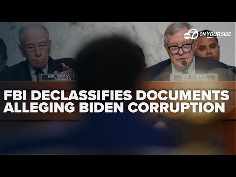 FBI declassifies more documents alleging corruption by Joe Biden