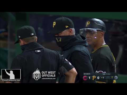 Ejection 30 - Umpire Tripp Gibson Ejects DH Colin Moran After a Check Swing Strike Three Call