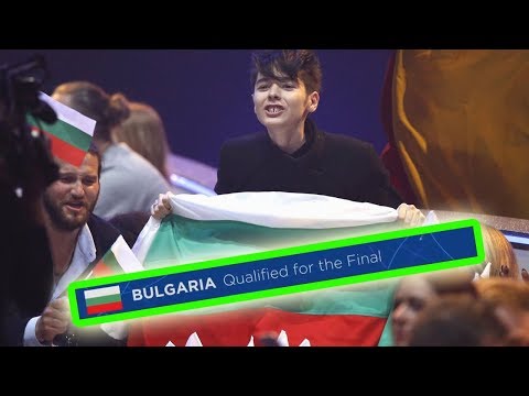 every time BULGARIA qualified for the eurovision final