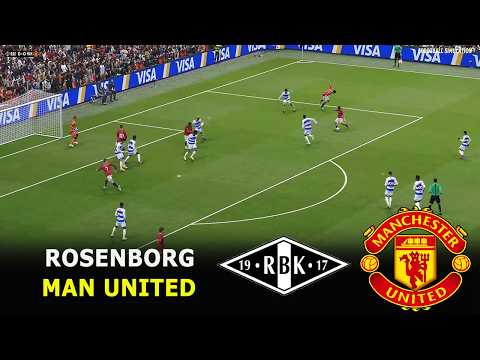 Rosenborg vs Man United | eFootball PES21 Game Video Simulation