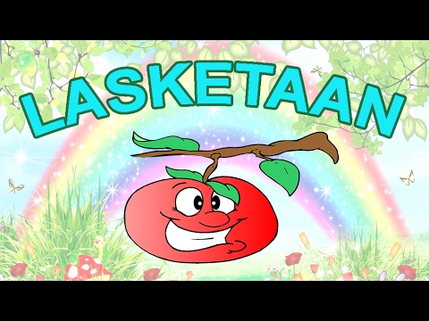 Opimme laskemaan kolmeen saakka: 1-3, yksi-kolme. Suomeksi!