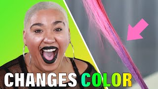 Women Try Color-Changing Hair
