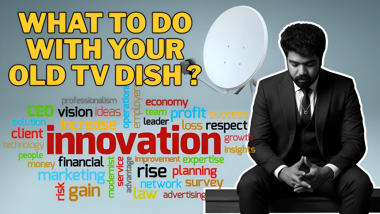 What To Do with Your Old TV Dish Which Is No Longer Used
