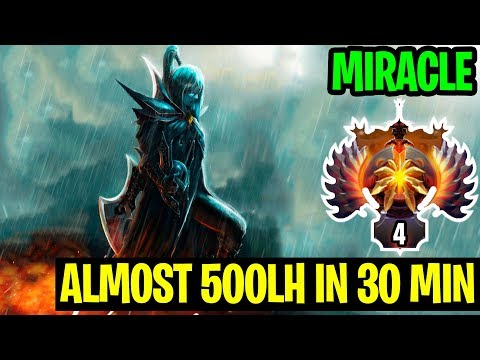 Almost 500LH IN 30 MINUTES AS P.A IS INSANE - Miracle- Phantom Assasssin - Dota 2