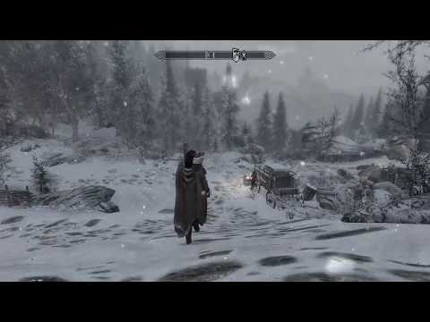 Enderal - The road from Frostcliff Tavern to Ark