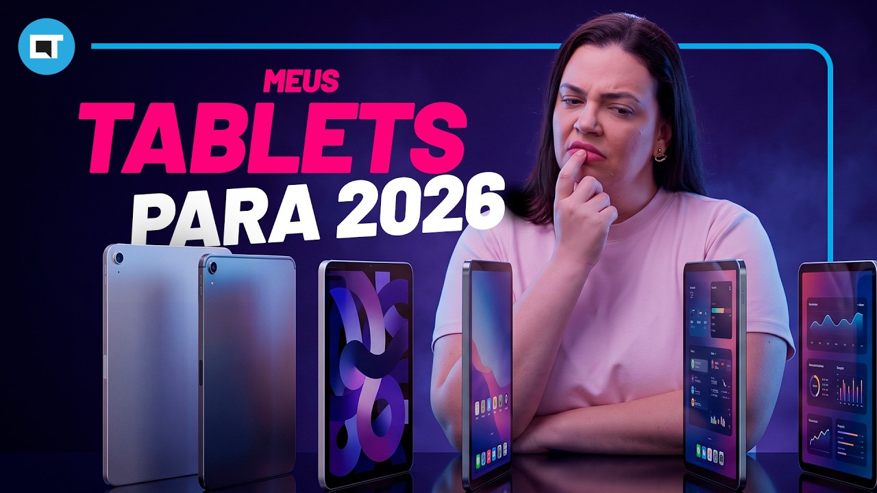 Minha escolha de tablets em  2026