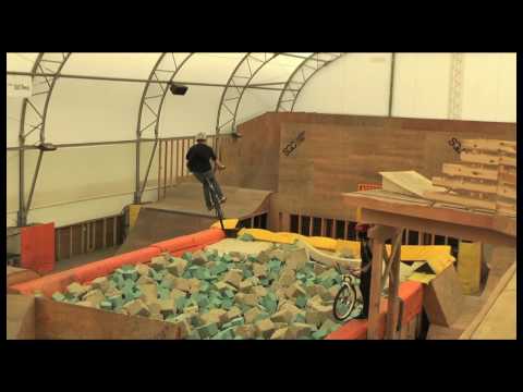 Zakhar eats foam at Whistler