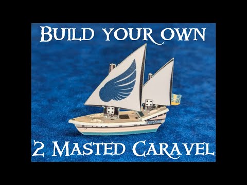 How to Build a 2 Masted Caravel from Pirates: Rise of Atlantis!