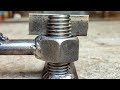 Simple Bending Techniques Of Flat Bar / Easy ideas For Round Bar bending
