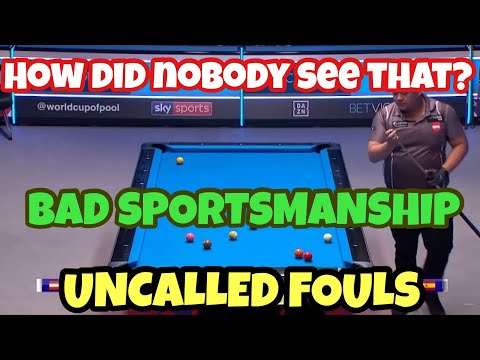 Uncalled Fouls & Bad Sportsmanship | Pool