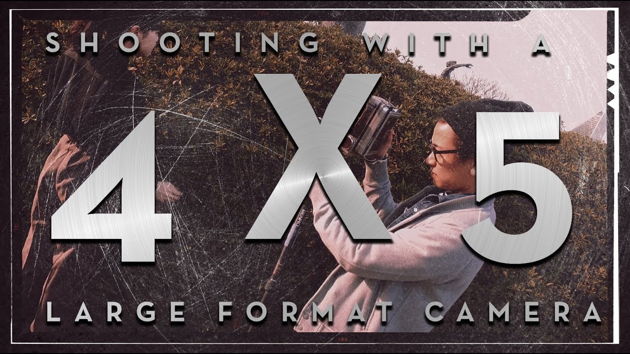 Shooting a Large Format Camera with Friends on a Sunday