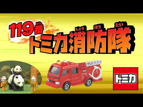 【公式】119番トミカ消防隊！緊急車両が一斉出動！【トミカワールド】