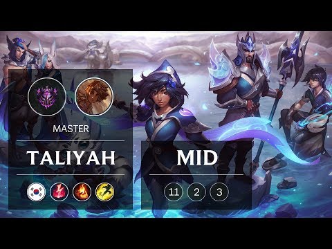 Taliyah Mid vs Kassadin - KR Master Patch 9.4