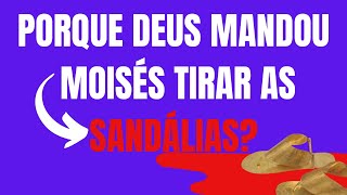 Porque Deus mandou Moisés tirar as sandálias? Pastora Claudia Marcia14 de julho de 2021#Conhecimento