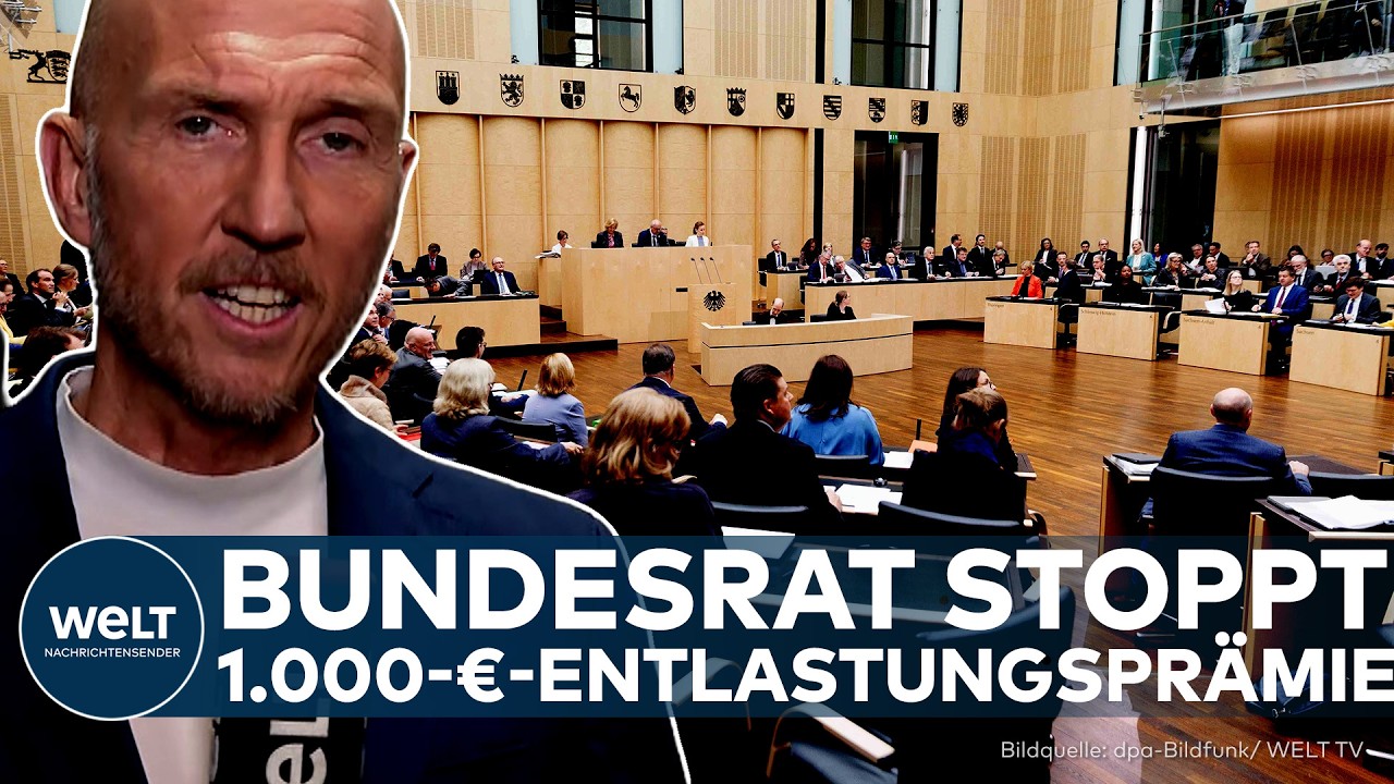 DEUTSCHLAND: Bundesrat stoppt Entlastungsprämie – Ampel kassiert nächste Niederlage!
