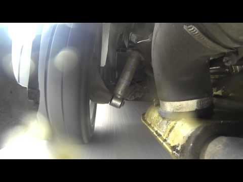 Suspension in motion with the Weissach effect on the Porsche 964 at the circuit Mont-Tremblant