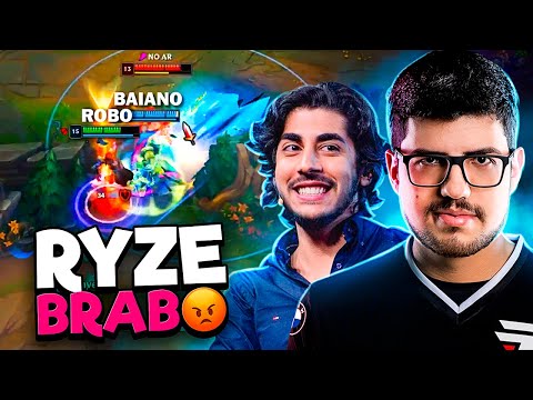 BAIANO SURPREENDEU DE THRESH?! DUPLA COM RYZE BRABO!