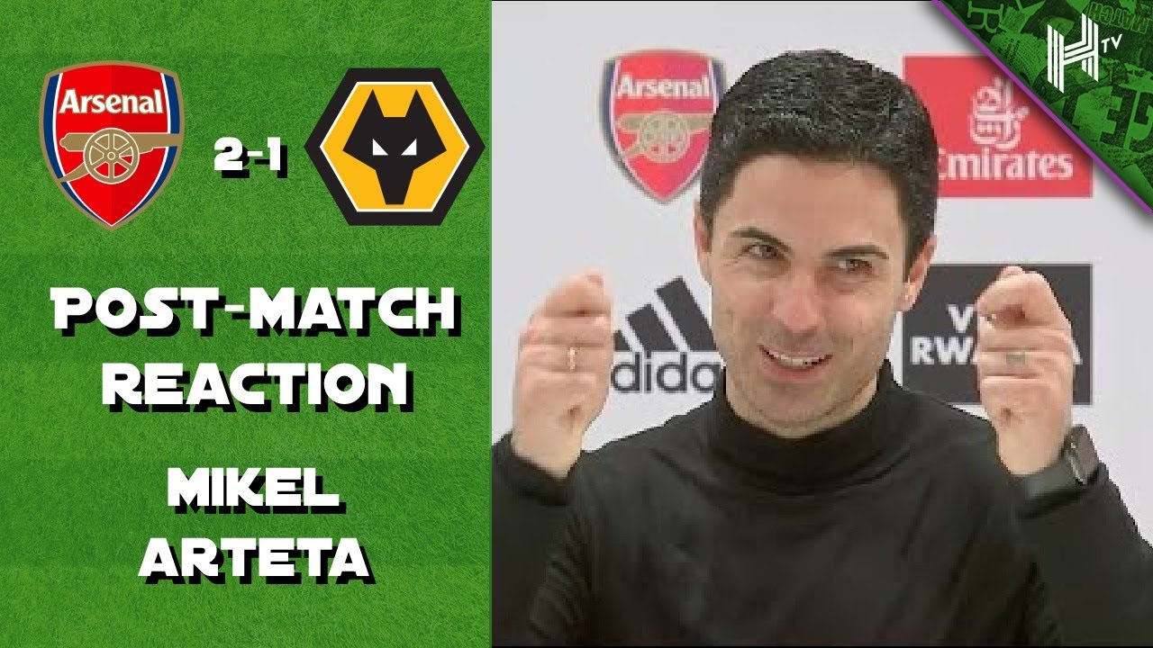 'We're here to make people happy! | Mikel Arteta | Arsenal 2-1 Wolves | Premier League