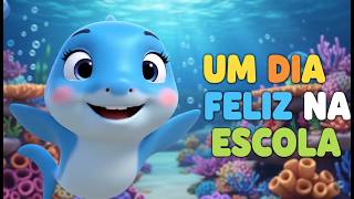 Tuto  O Baby Tubarão  | Um dia feliz na escola ????✨ | História Infantil 3D
