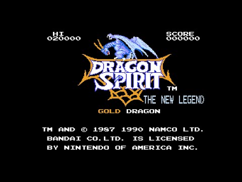 Dragon Spirit: The New Legend (Gold Dragon) (No Damage) (4K)