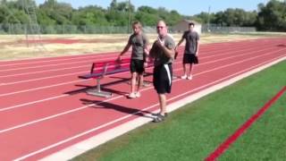 Coach Belden&#39;s HybridX Claw Drill for linear speed developm