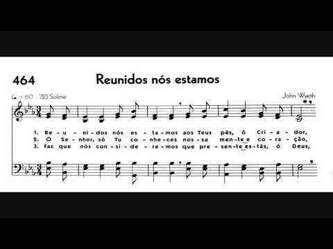 Hinário 5 CCB - Hino 464 - Reunidos nós estamos - Strings - Teclado Yamaha PSR S670