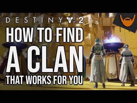 Destiny 2 Clans and How to Join them / Fireteams, Powerful Rewards and more! Video