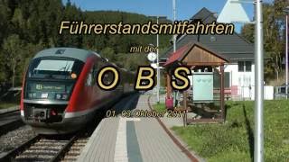preview picture of video 'Führerstandsmitfahrt Katzhütte - Rottenbach_Teil 1'