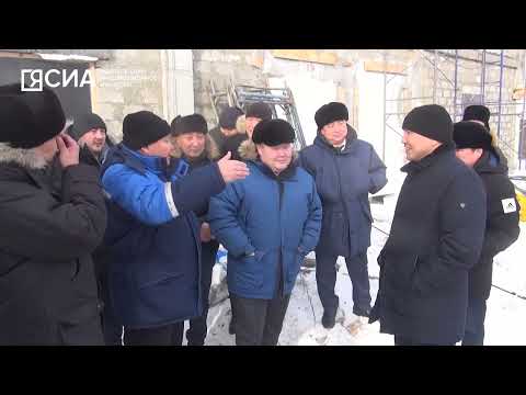 Леонид Спиридонов проверил места проведения Спортивных игр народов Якутии-2022