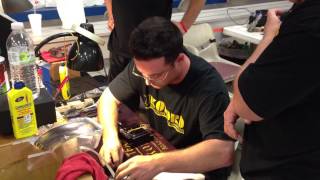 Video pit stop at this years Nats 2013 of Brad Friesner