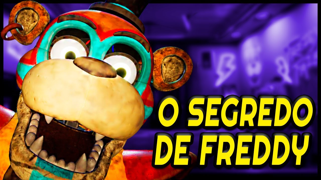 MISTÉRIOS de FREDDY em FIVE NIGHTS AT FREDDY'S: Security Breach! Seu Passado e relação com GREGORY!