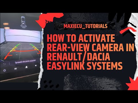 How to Activate Rear-View Camera in Renault/Dacia EasyLink | MaxiECU Step-by-Step Tutorial