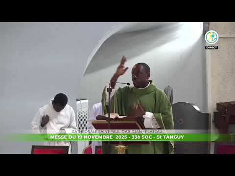 Messe du 19 novembre 2025 en direct de la Cathédrale Saint Paul d'Abidjan - Plateau